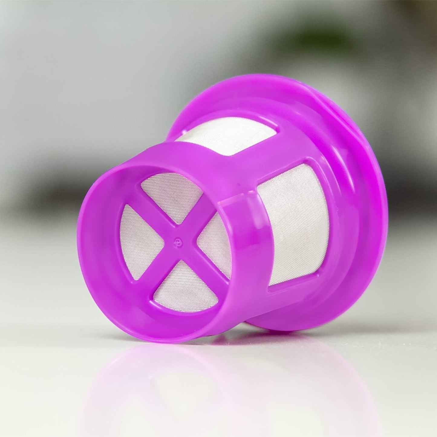 Cafe Save Reusable K Cup Coffee Filters - 4-Pack Refillable Pods with Mesh Strainer