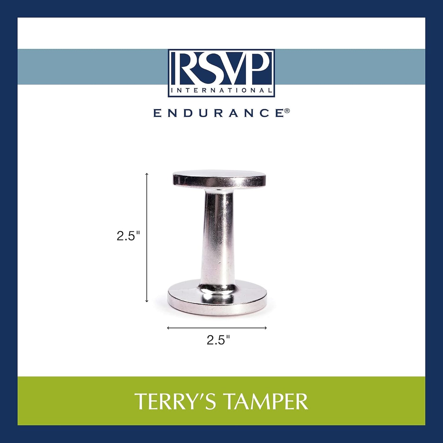 Dual Sided Aluminum Alloy Espresso Tamper - For Home and Commercial Use