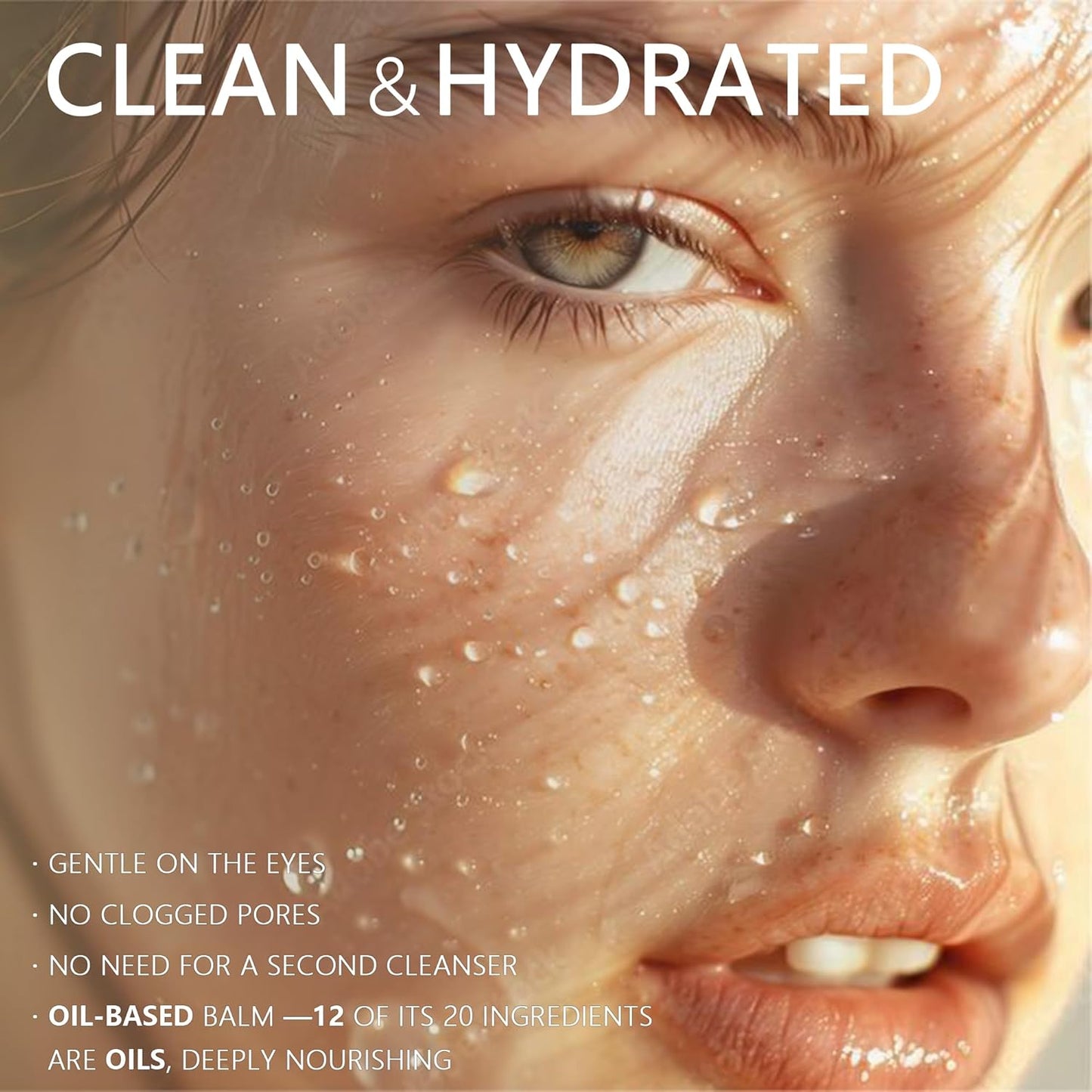 Vitamin E Cleansing Balm – Hydrating Vegan Makeup Remover in Slim Metal Tin (3oz)