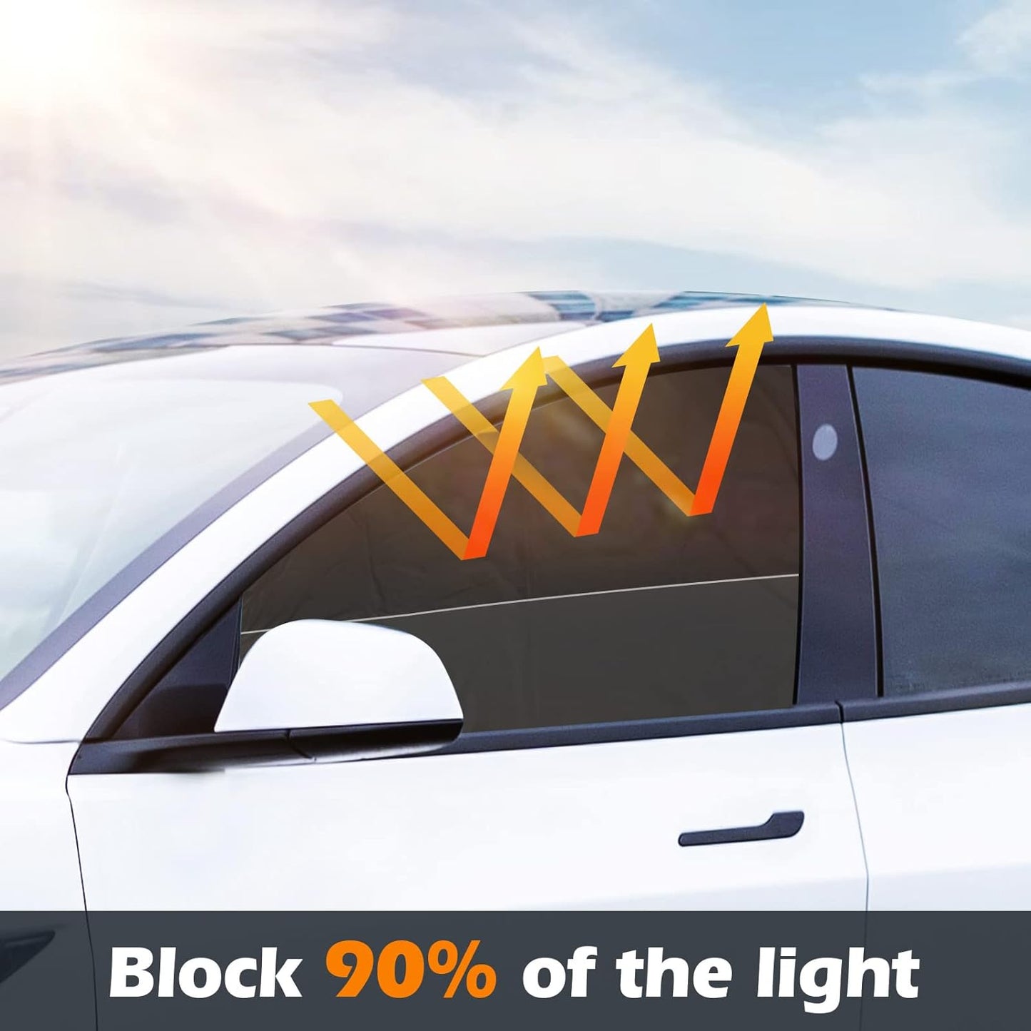 Car Window Shades 4-Pack – 100% Light Block Privacy Curtains for Baby, Sleeping, Camping, Nursing