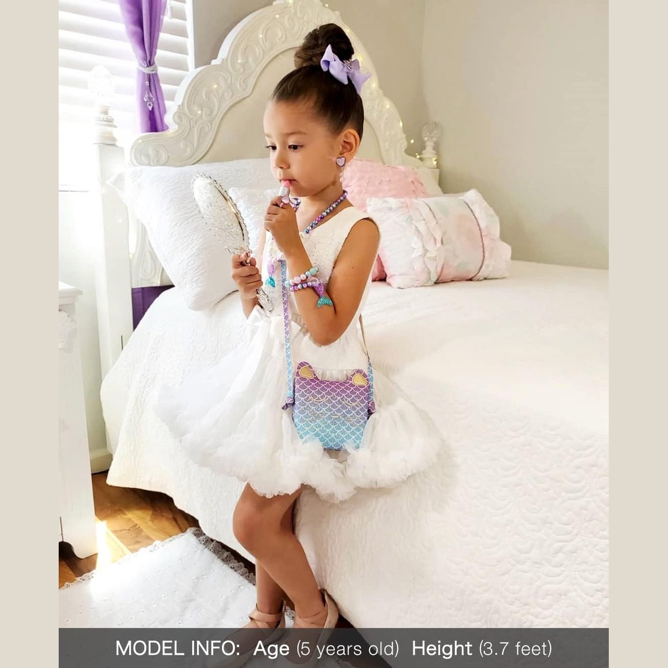 Little Girls' Purse – Dress-Up & Pretend Play Mermaid Gift-Smart Price
