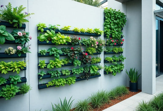 How Do Vertical Garden Systems Maximize Space In Low-Maintenance Outdoor Gardens - Style Meets Sustainability?