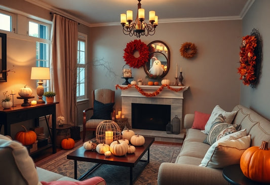 What Unique Accouterments Can Elevate Your Halloween Home Ambiance?