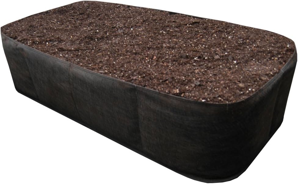 Victory 8 EZ-GRO Raised Bed Garden – 2ft x 4ft AeroFlow Fabric Planter for Optimal Growth