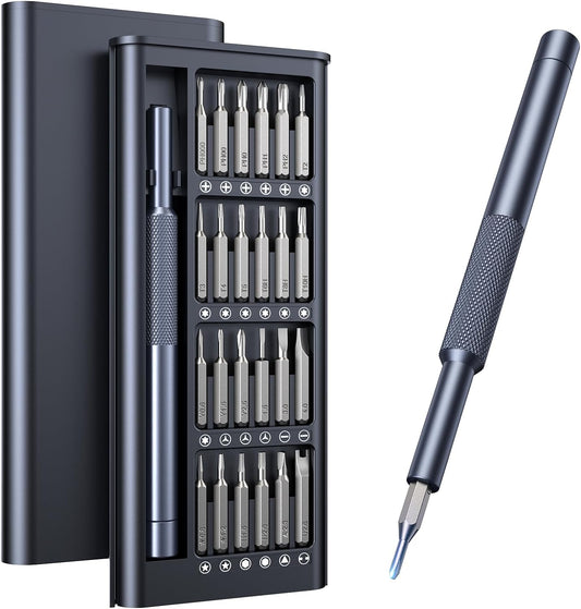 25-in-1 Small Precision Screwdriver Set – Magnetic Mini Repair Tool Kit for Phones, Laptops, Watches, & Electronics