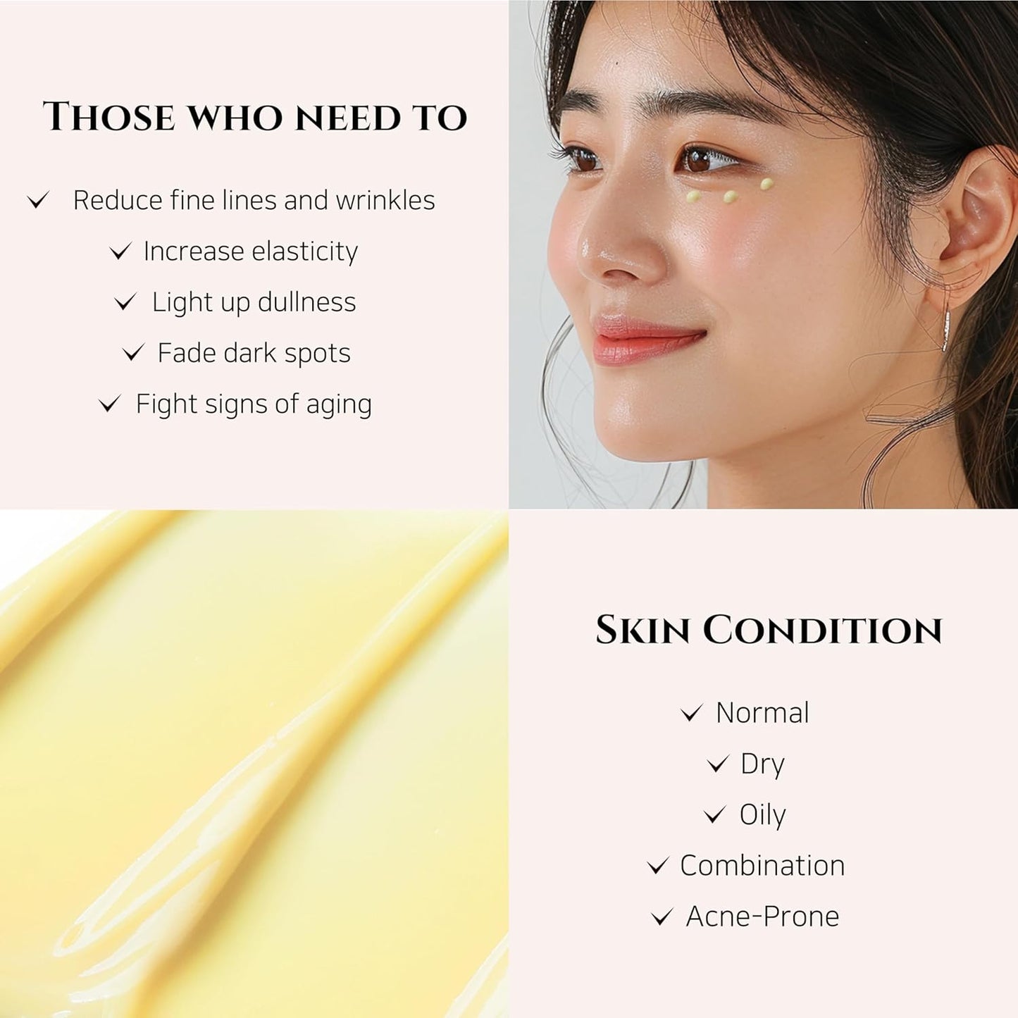 Revive Eye Serum with Retinal & Niacinamide for Puffy Eyes, Dark Circles & Wrinkles, Korean Skincare, 30ml