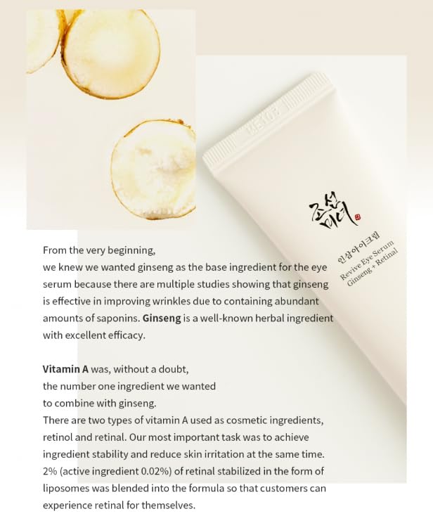 Revive Eye Serum - Retinal & Niacinamide for Puffiness, Dark Circles, Wrinkles (30ml)