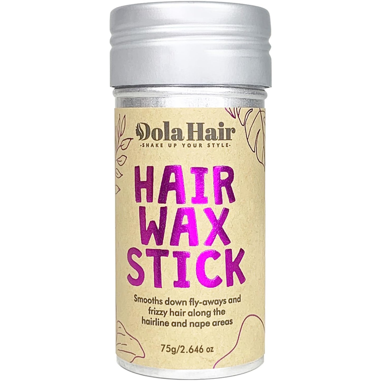 Hair Wax Stick - Flyaway Control and Styling Pomade for Kids, Women, and Men - Hair Bun Maker and Accessories