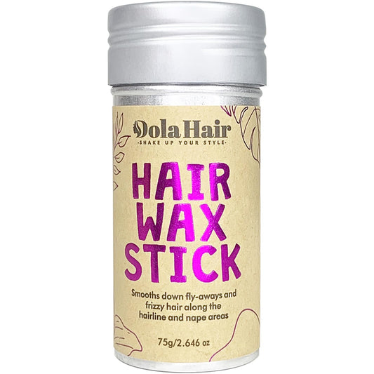 Hair Wax Stick - Flyaway Control and Styling Pomade for Kids, Women, and Men - Hair Bun Maker and Accessories