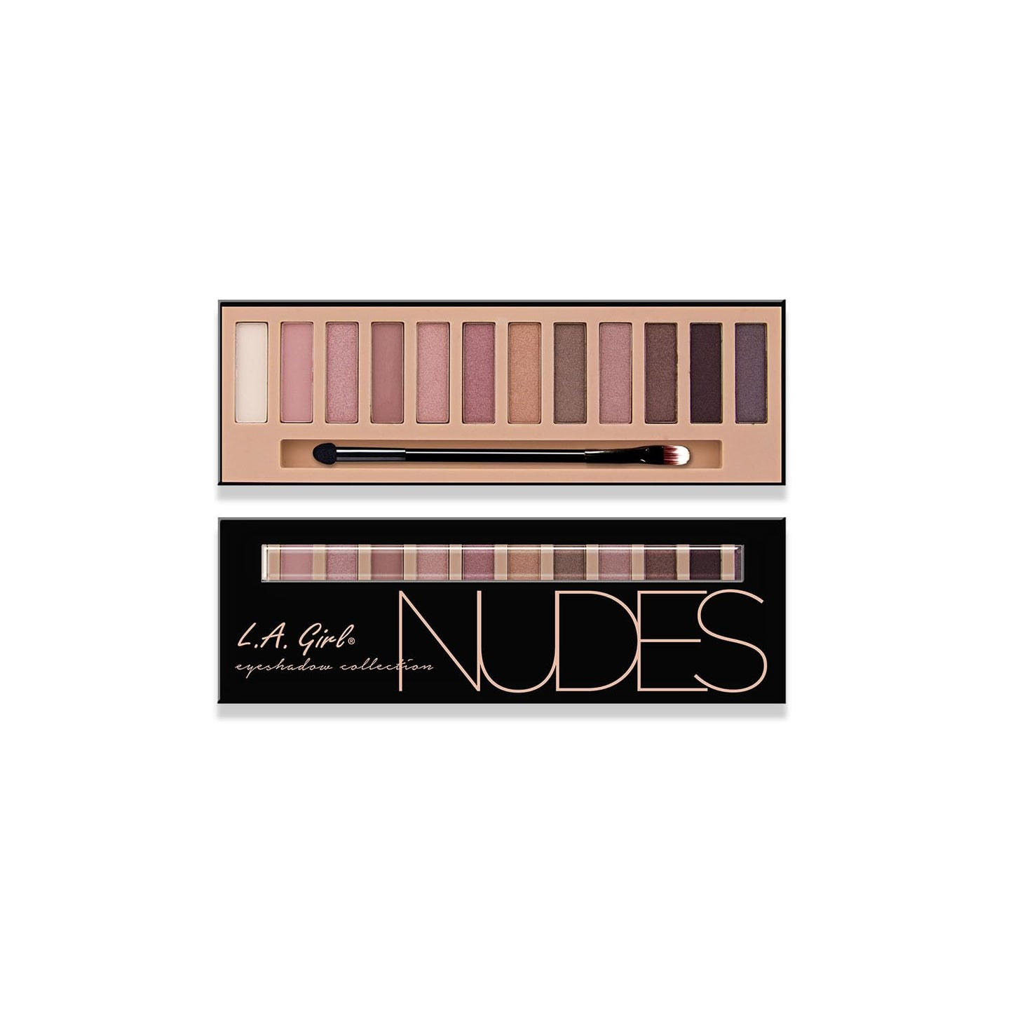 Nudes Beauty Brick Eyeshadow Powder – 0.42 Ounce