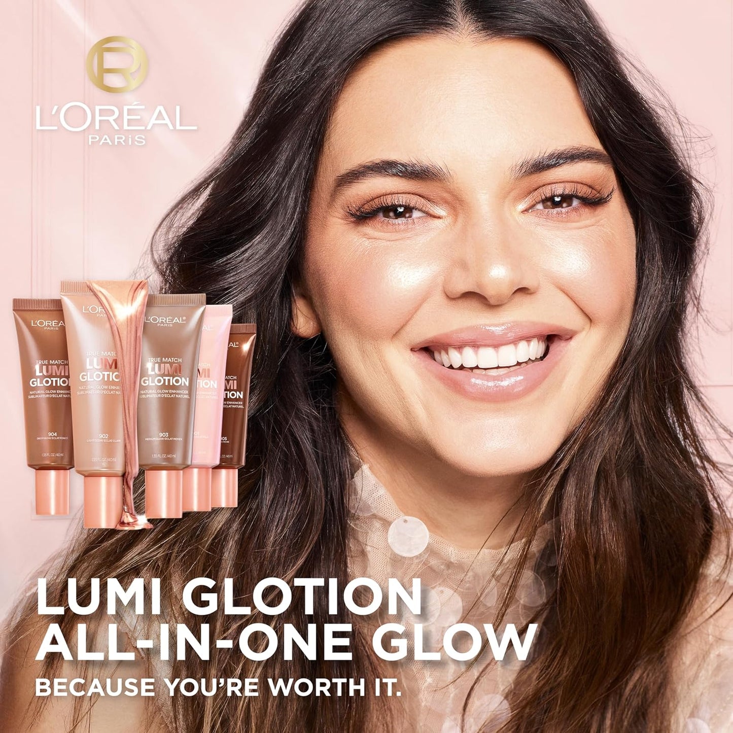 True Match Lumi Glotion, Natural Glow Enhancer & Illuminator Highlighter, 901 Fair Bronzing Drops
