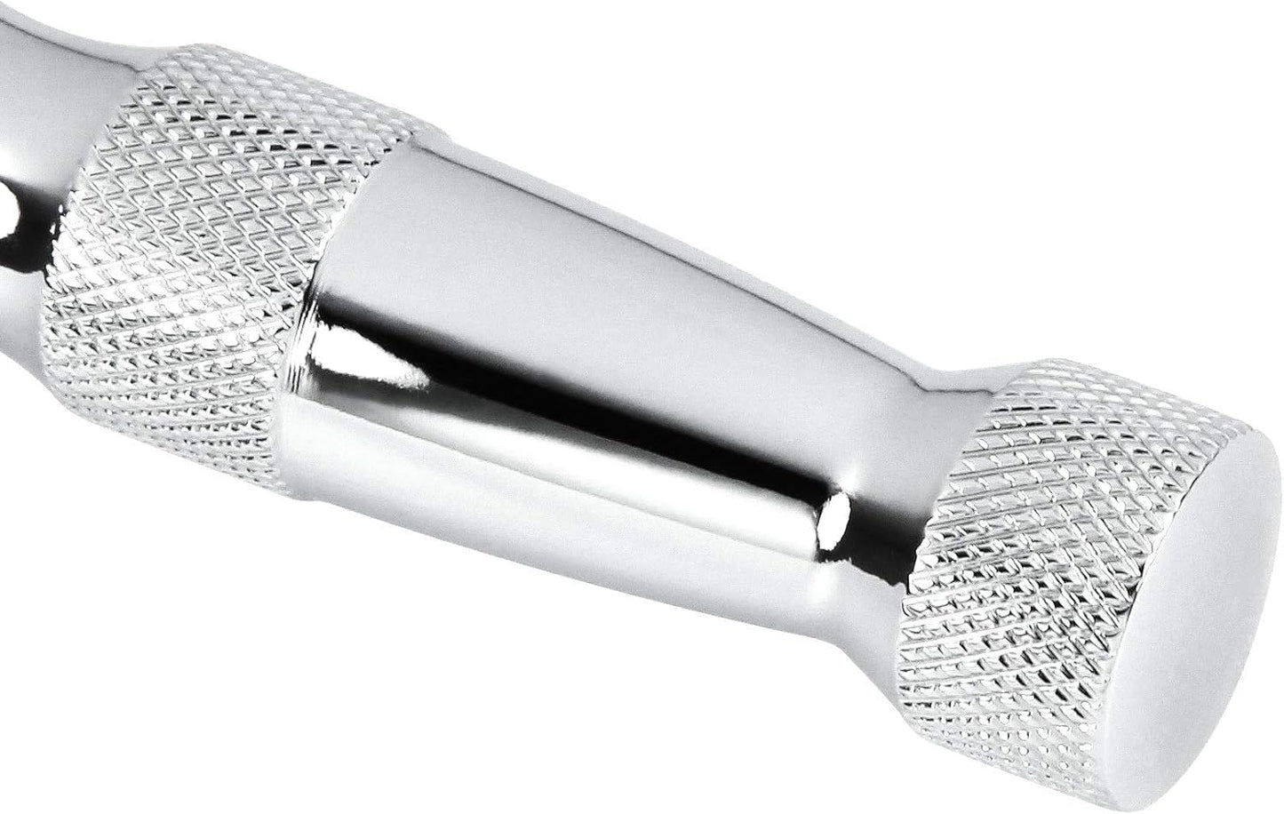 Stubby Ratchet Set - 2-Piece 1/4'' & 3/8'' Reversible Ratchets, 72-Tooth Quick Release for Tight Spaces (640927)