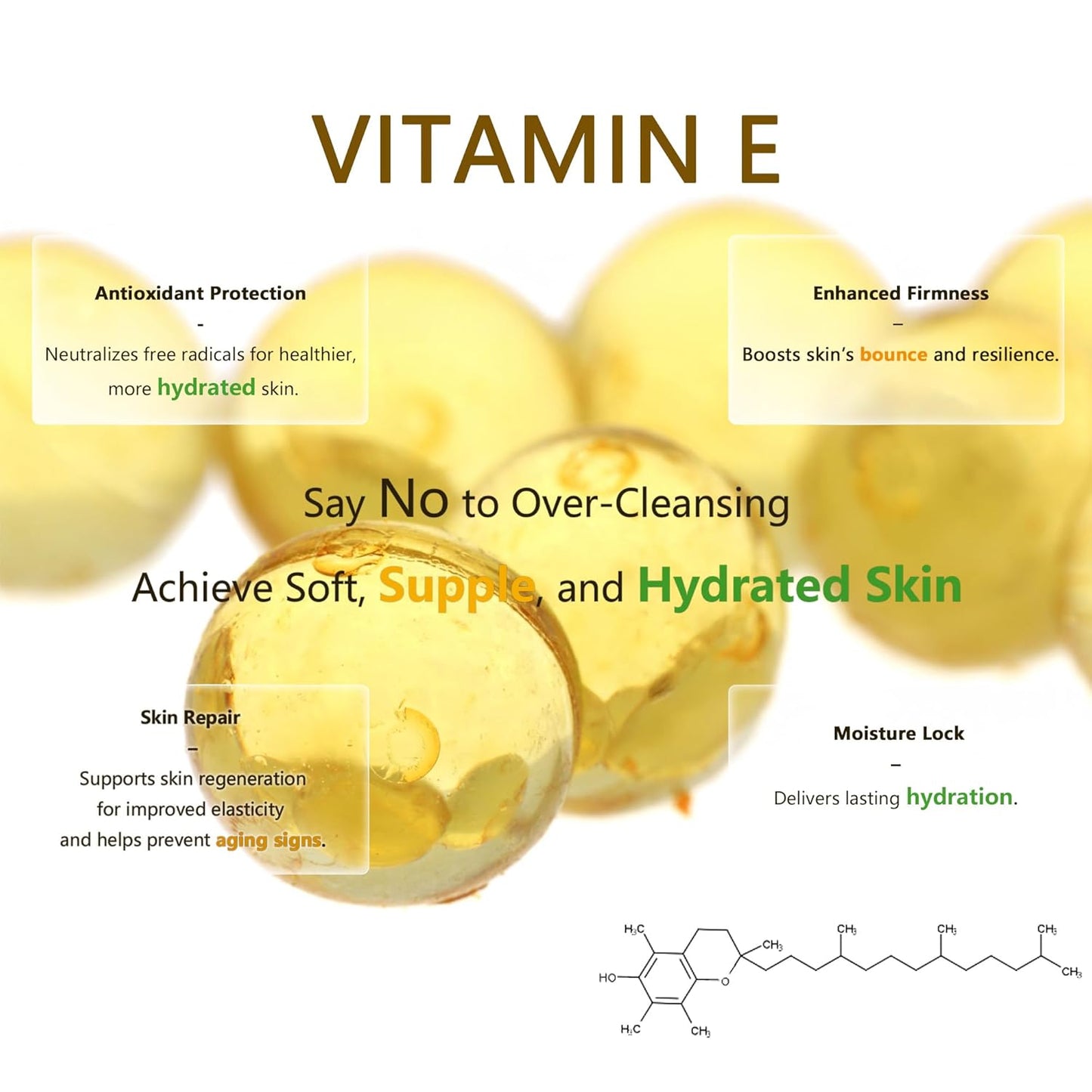 Vitamin E Cleansing Balm – Hydrating Vegan Makeup Remover in Slim Metal Tin (3oz)