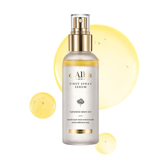 White Truffle Spray Serum – Vegan, Lightweight Glow Mist (3.38 fl oz)