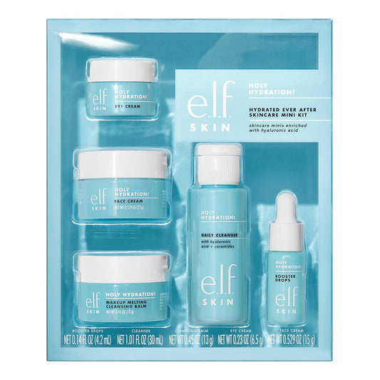 SKIN Hydrated Ever After Mini Skincare Kit: Cleanser, Makeup Remover, Moisturizer & Eye Cream