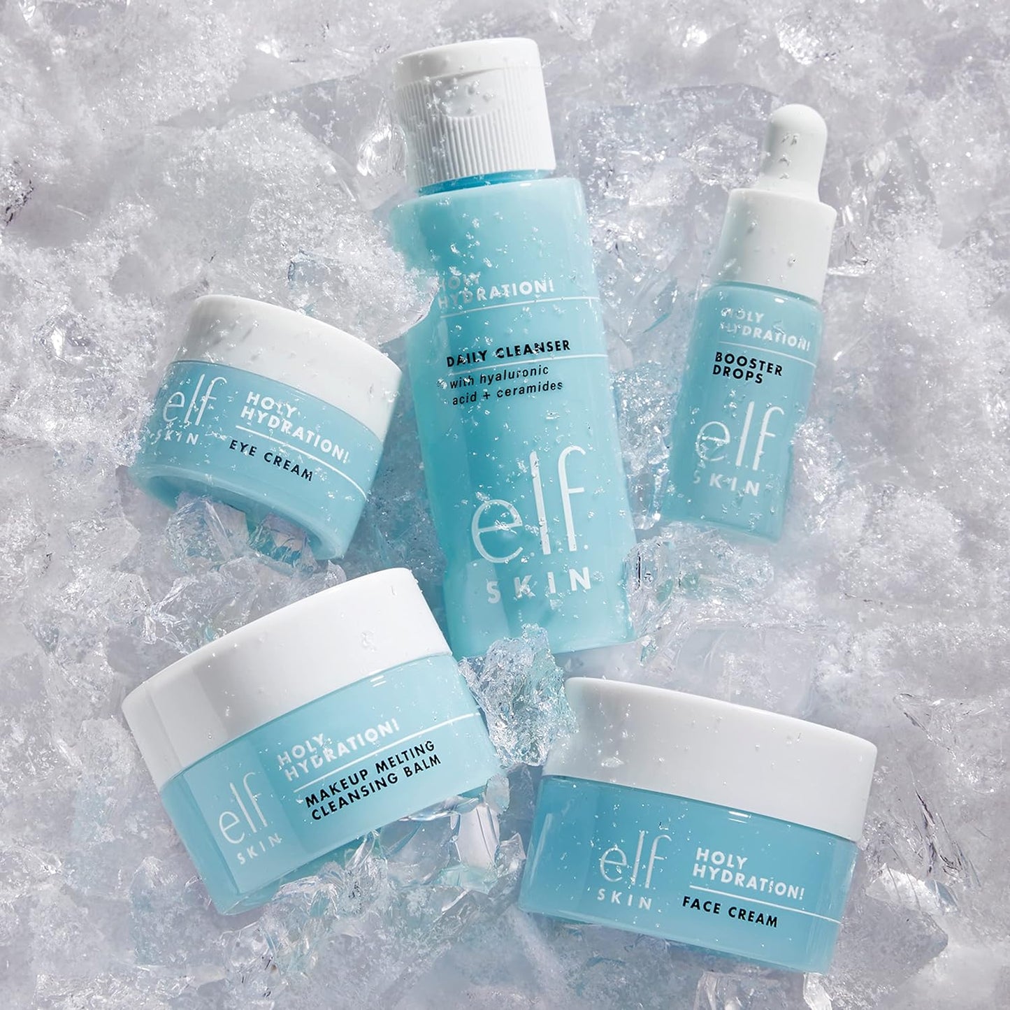 SKIN Hydrated Ever After Mini Skincare Kit: Cleanser, Makeup Remover, Moisturizer & Eye Cream